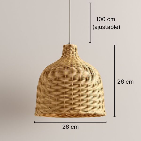 Suspension japonaise bambou Kaori