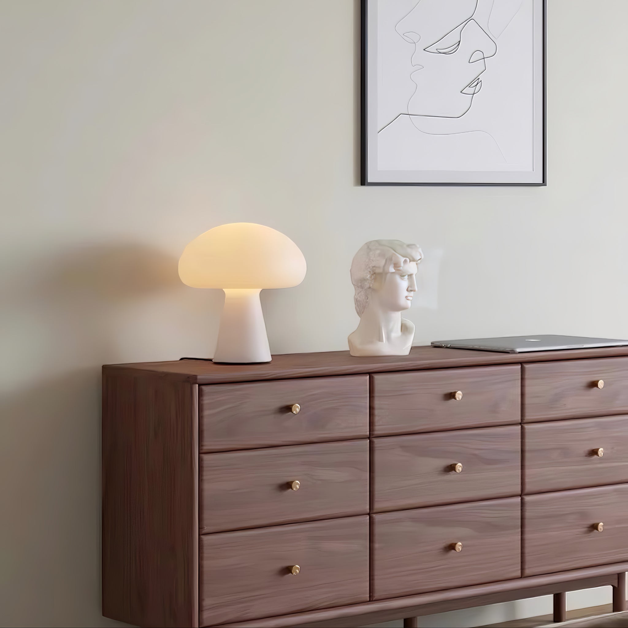 Lampe de table rechargeable design futuriste Obello – intérieur et extérieur