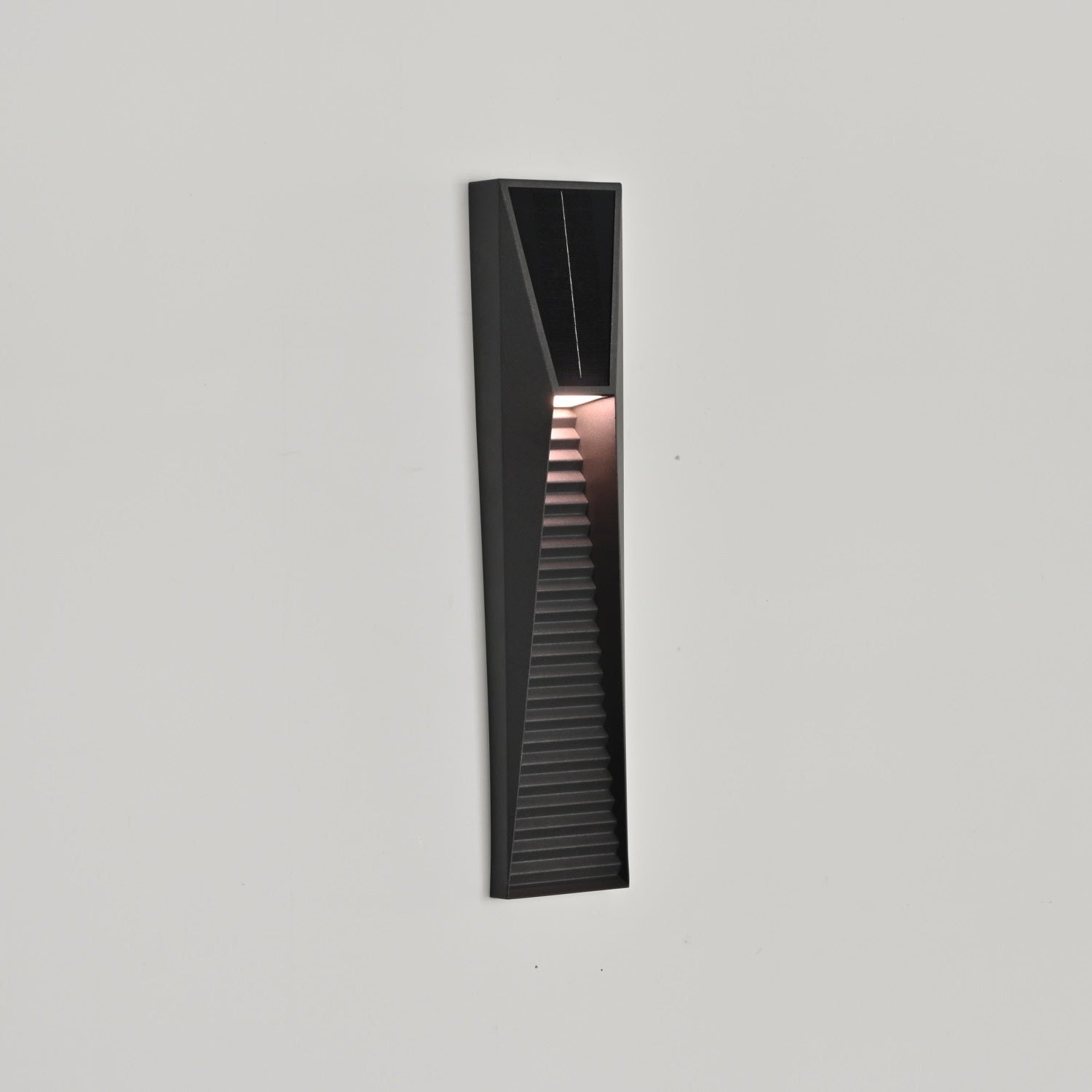 Applique murale solaire extérieure Obsidian – éclairage de chemin sans câble