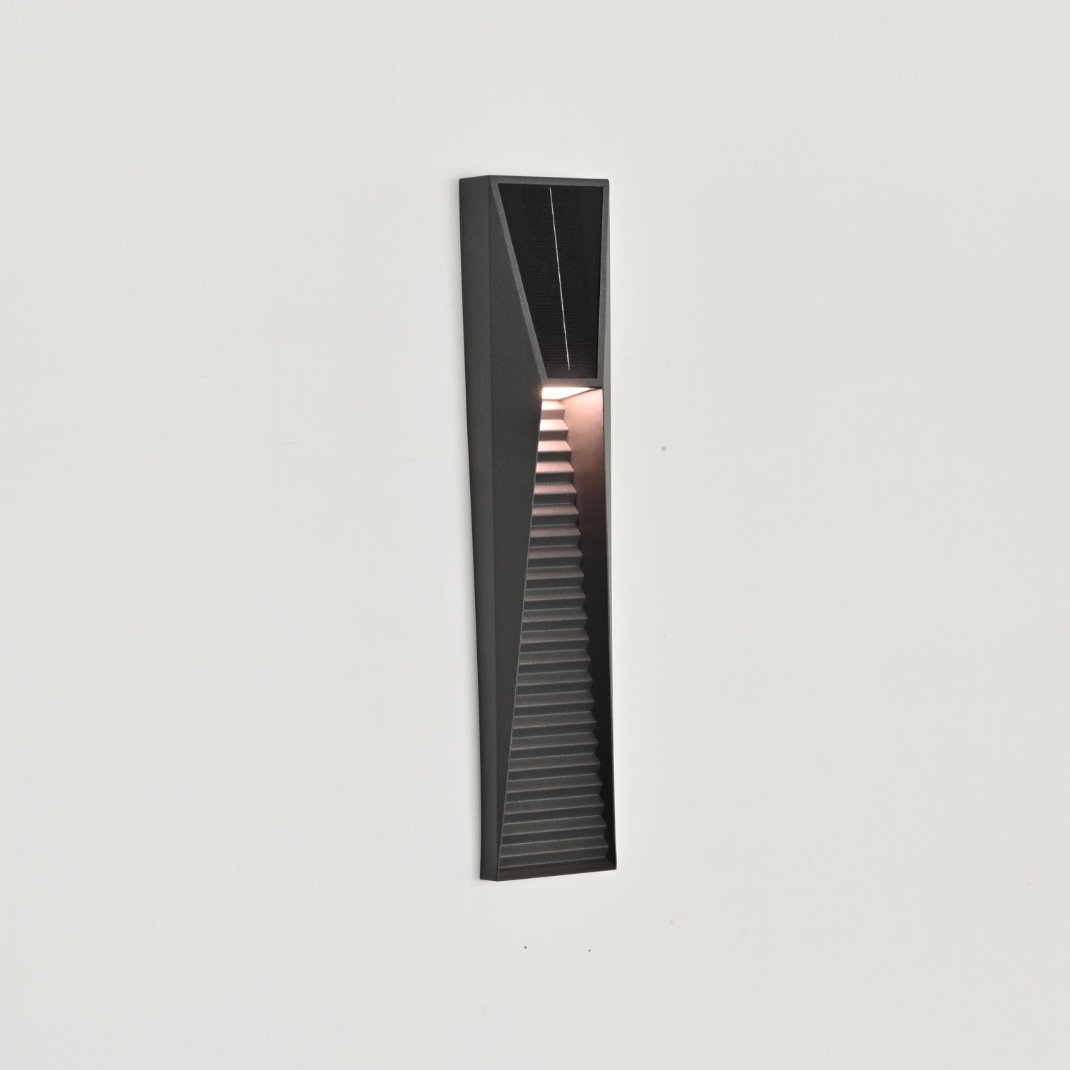 Applique murale solaire extérieure Obsidian – éclairage de chemin sans câble