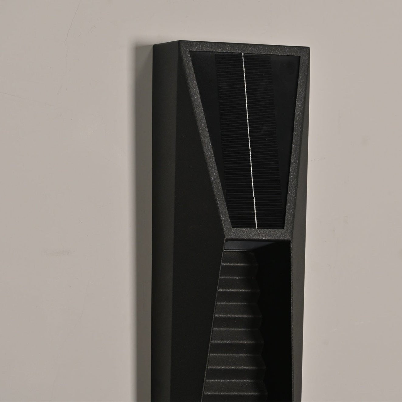 Applique murale solaire extérieure Obsidian – éclairage de chemin sans câble