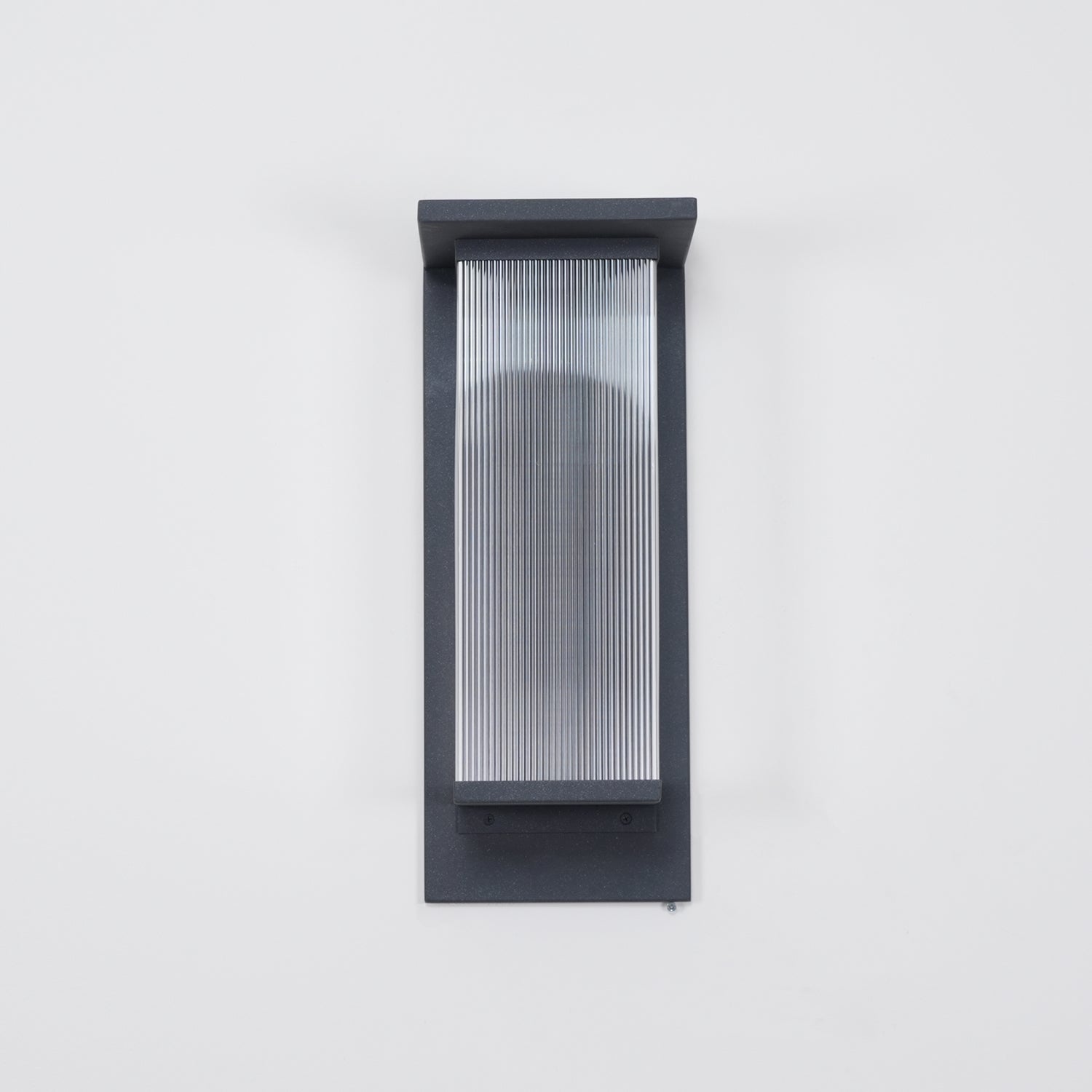 Applique murale solaire Oléron Box – design minimaliste français, sans câble