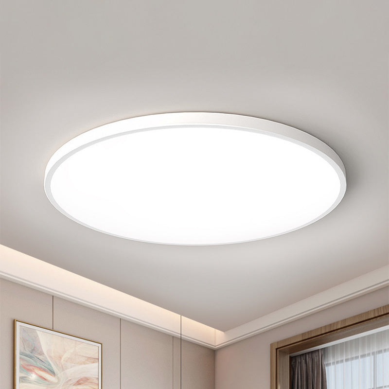 Plafonnier LED Rond Design Noir & Blanc
