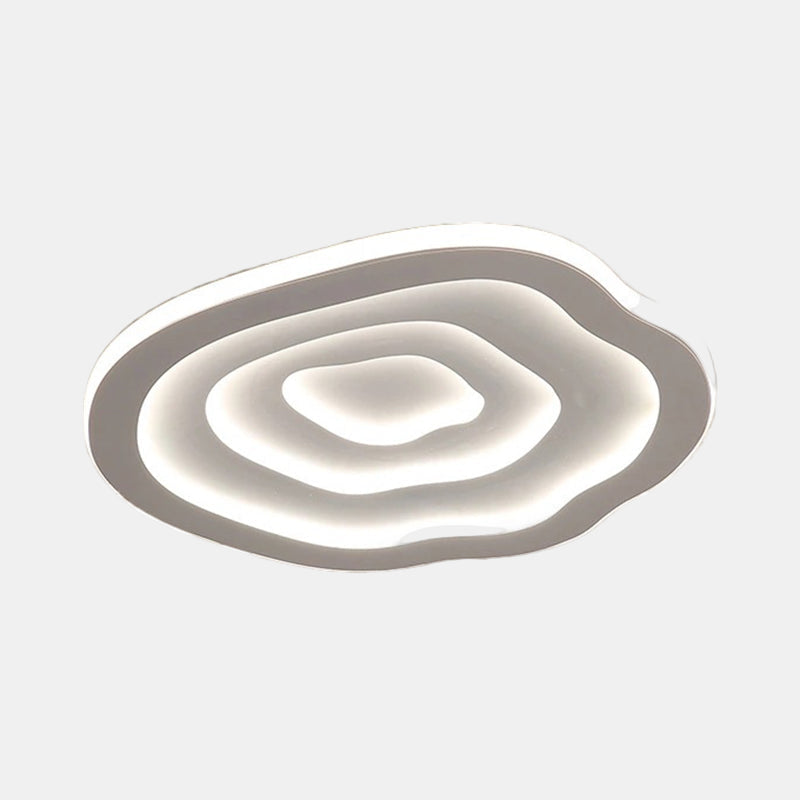 Plafonnier LED Ondulé Blanc