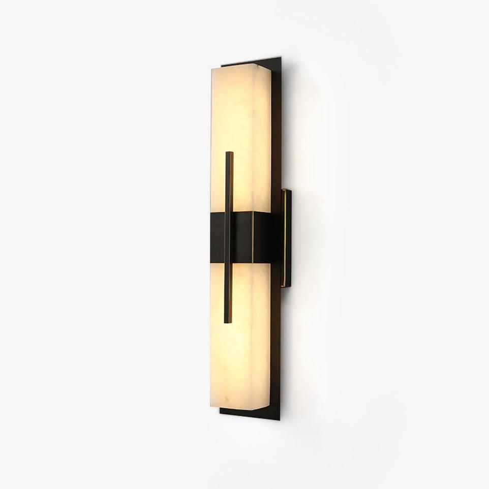 Applique murale extérieure en albâtre Possini – IP65, barre LED puissante