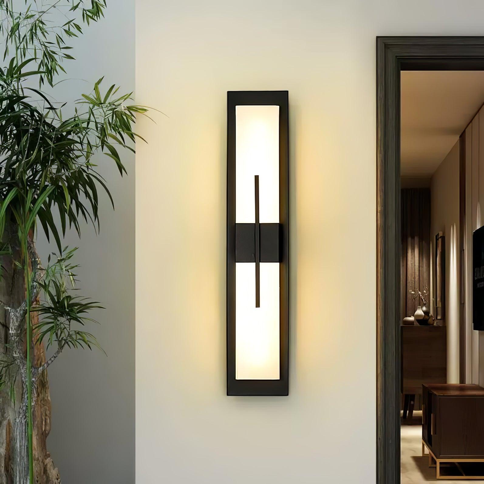 Applique murale extérieure en albâtre Possini – IP65, barre LED puissante