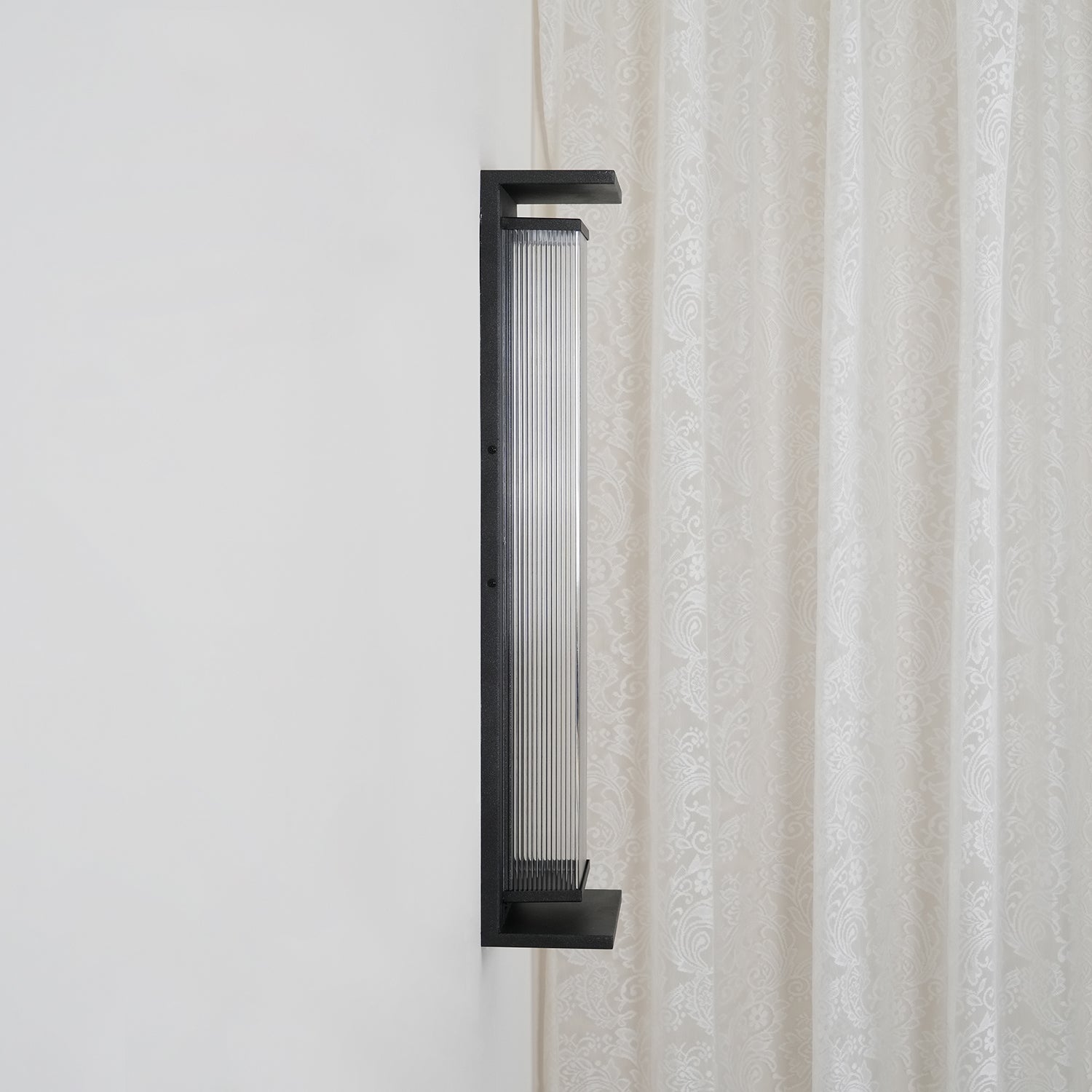 Applique murale extérieure rectangulaire en inox – LED, résistante à la rouille