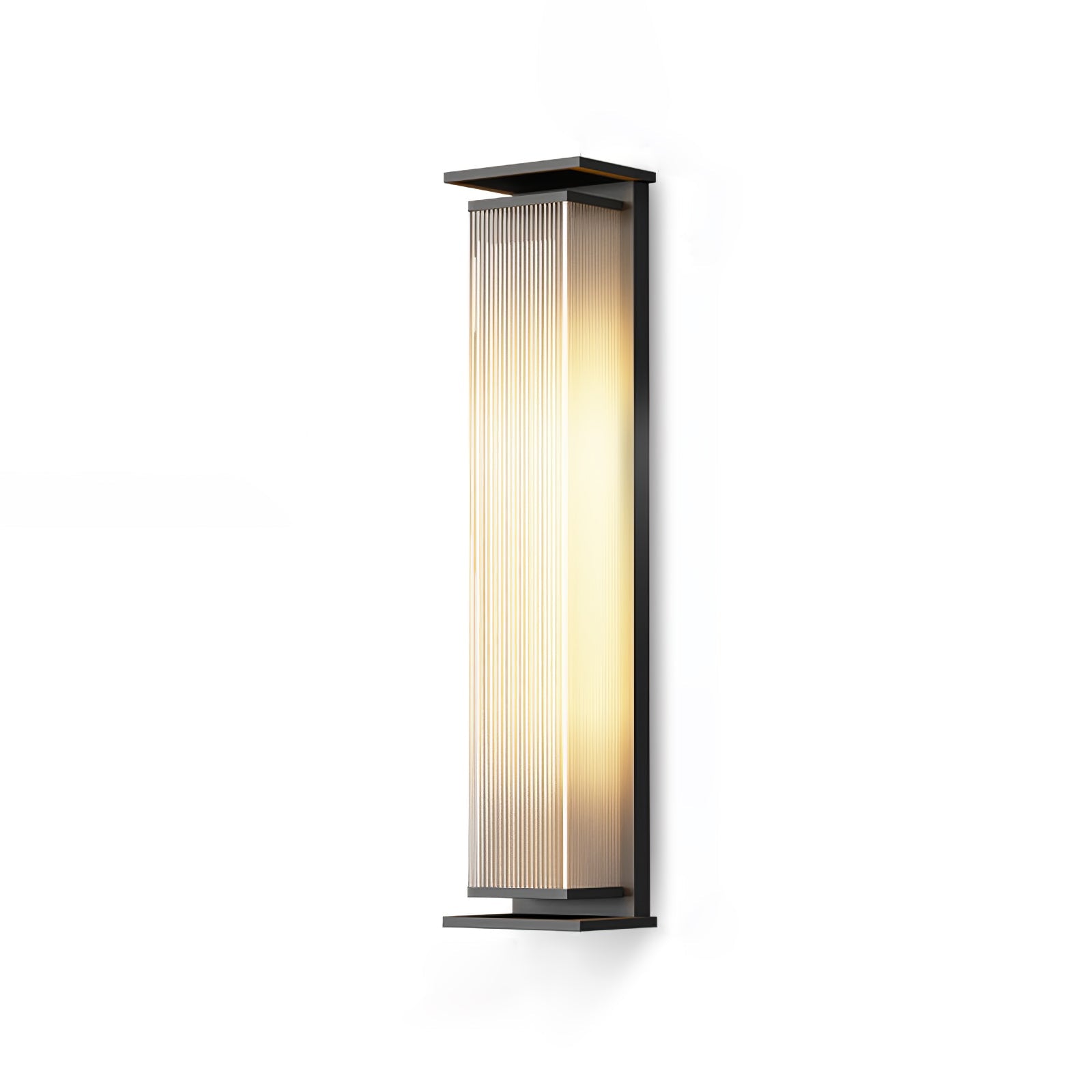 Applique murale extérieure rectangulaire en inox – LED, résistante à la rouille