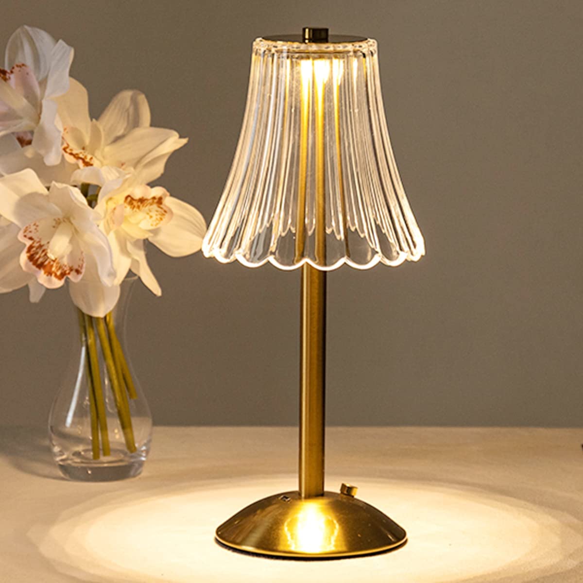 Lampe de table CrystalGlow