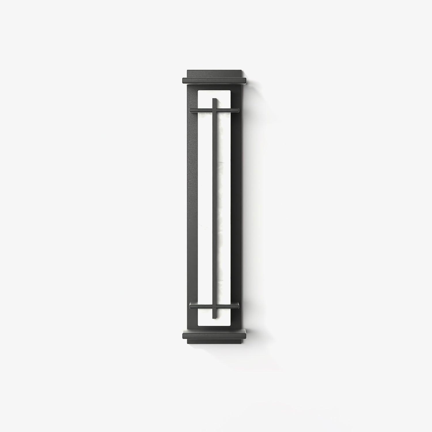 Applique murale extérieure carrée en albâtre – IP65, 3 tailles disponibles