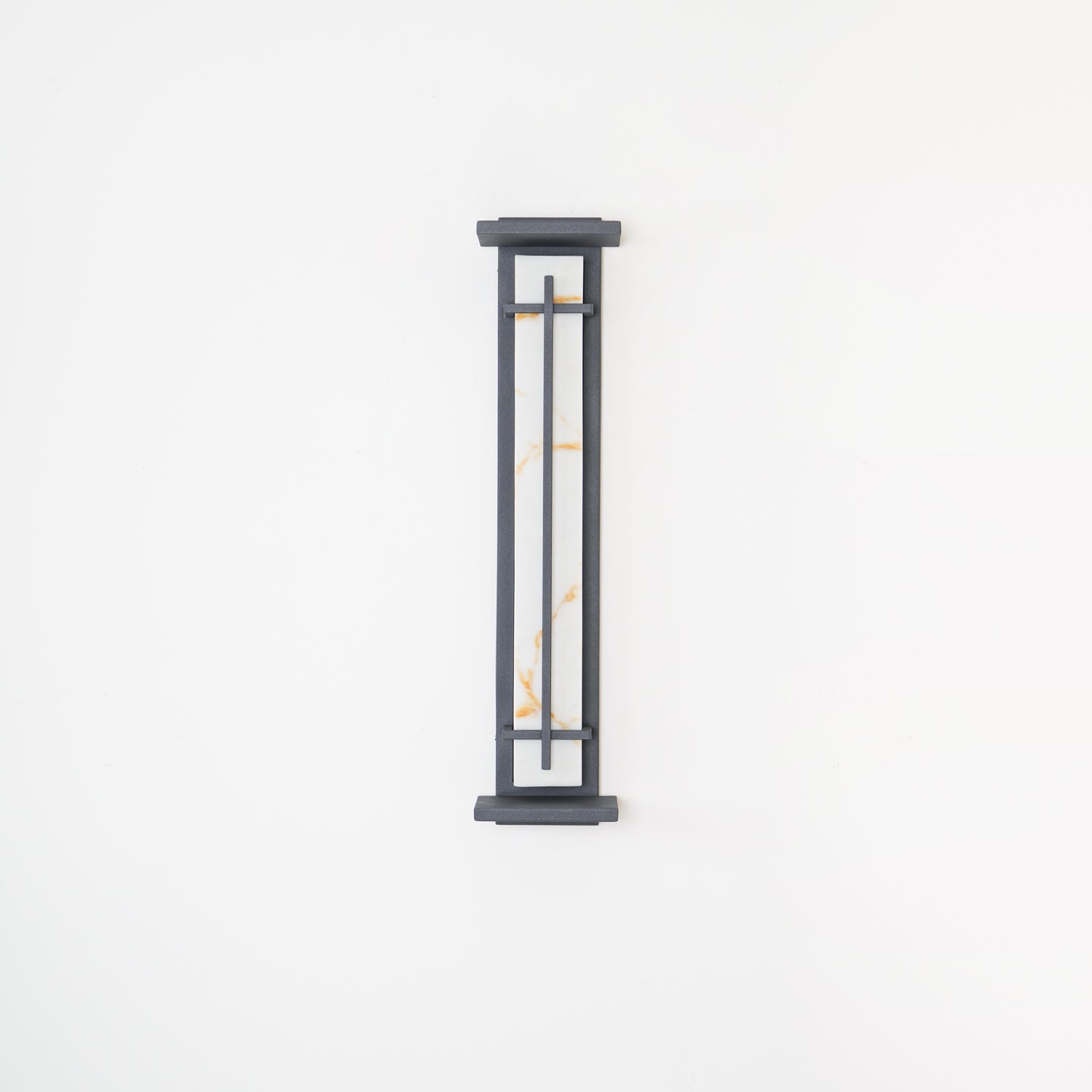 Applique murale extérieure carrée en albâtre – IP65, 3 tailles disponibles
