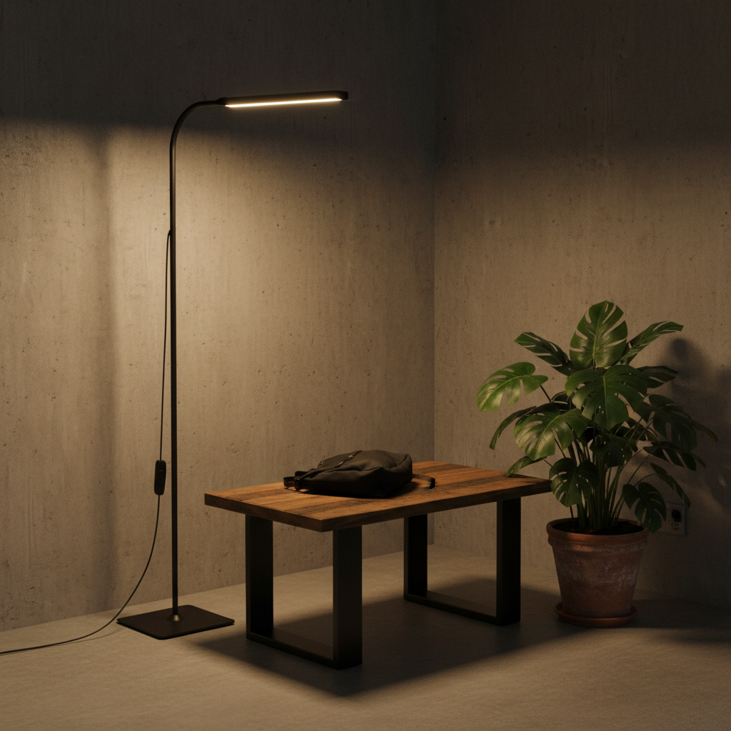 Lampadaire LED flexible orientable Neria