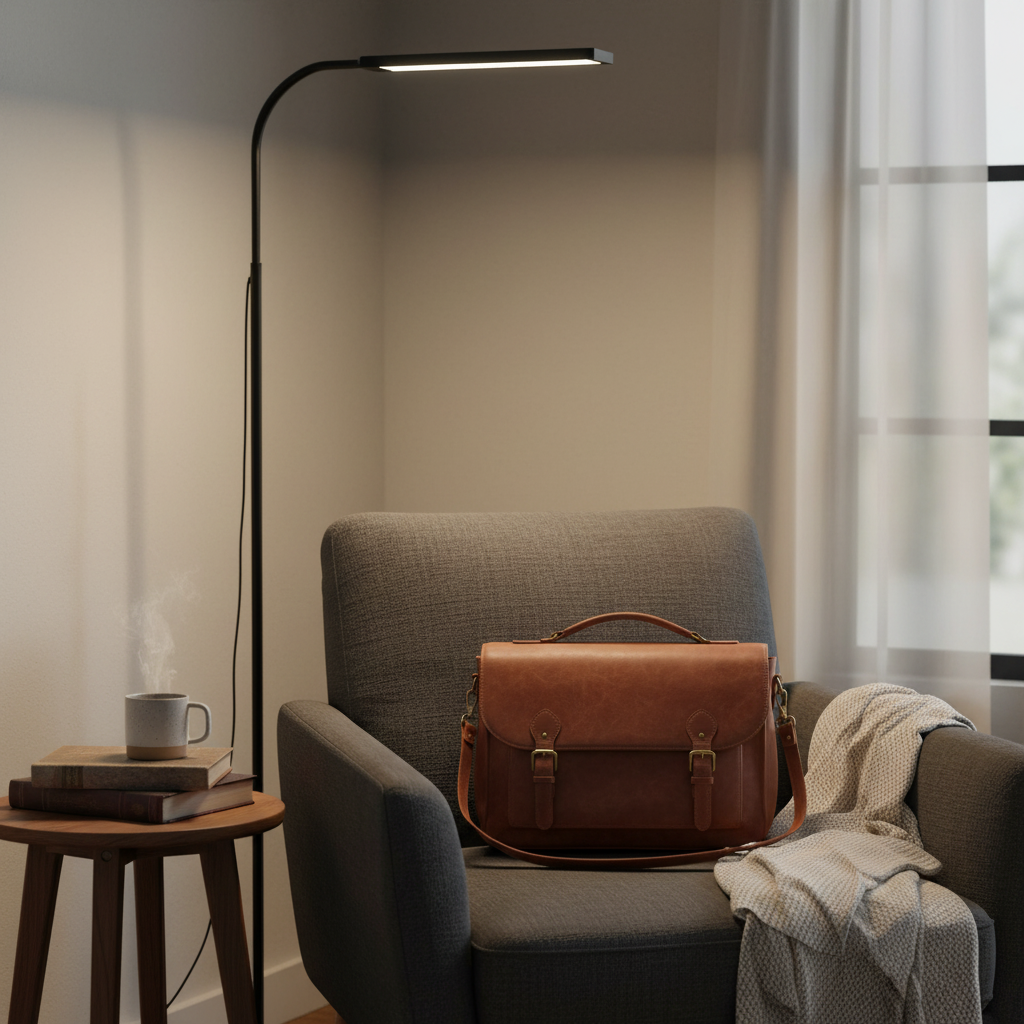 Lampadaire LED flexible orientable Neria