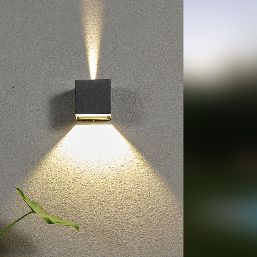 Applique Murale Extérieure Cristal Bullé LED