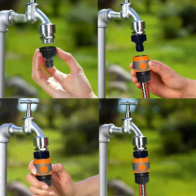 Raccord pour robinet extérieur