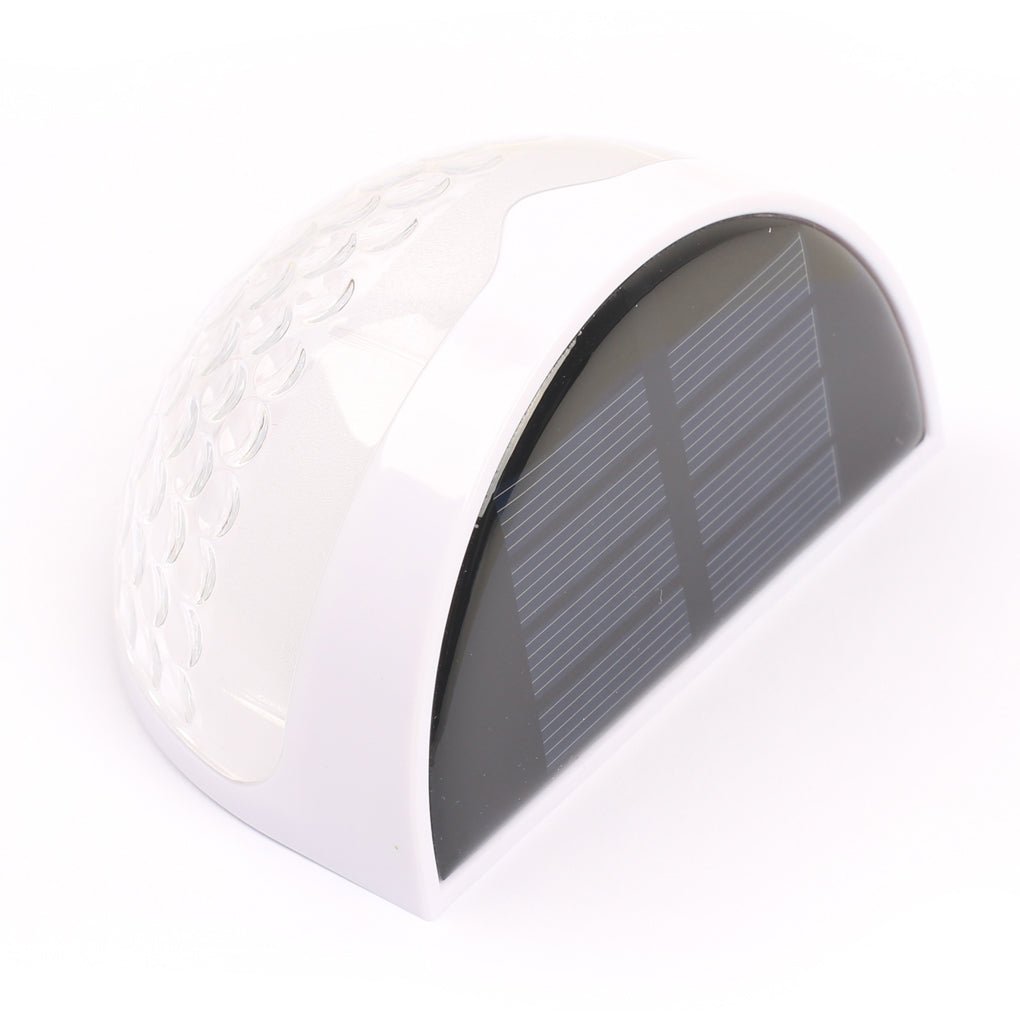 Lot de 4 Appliques Solaires Extérieures LED 3000K