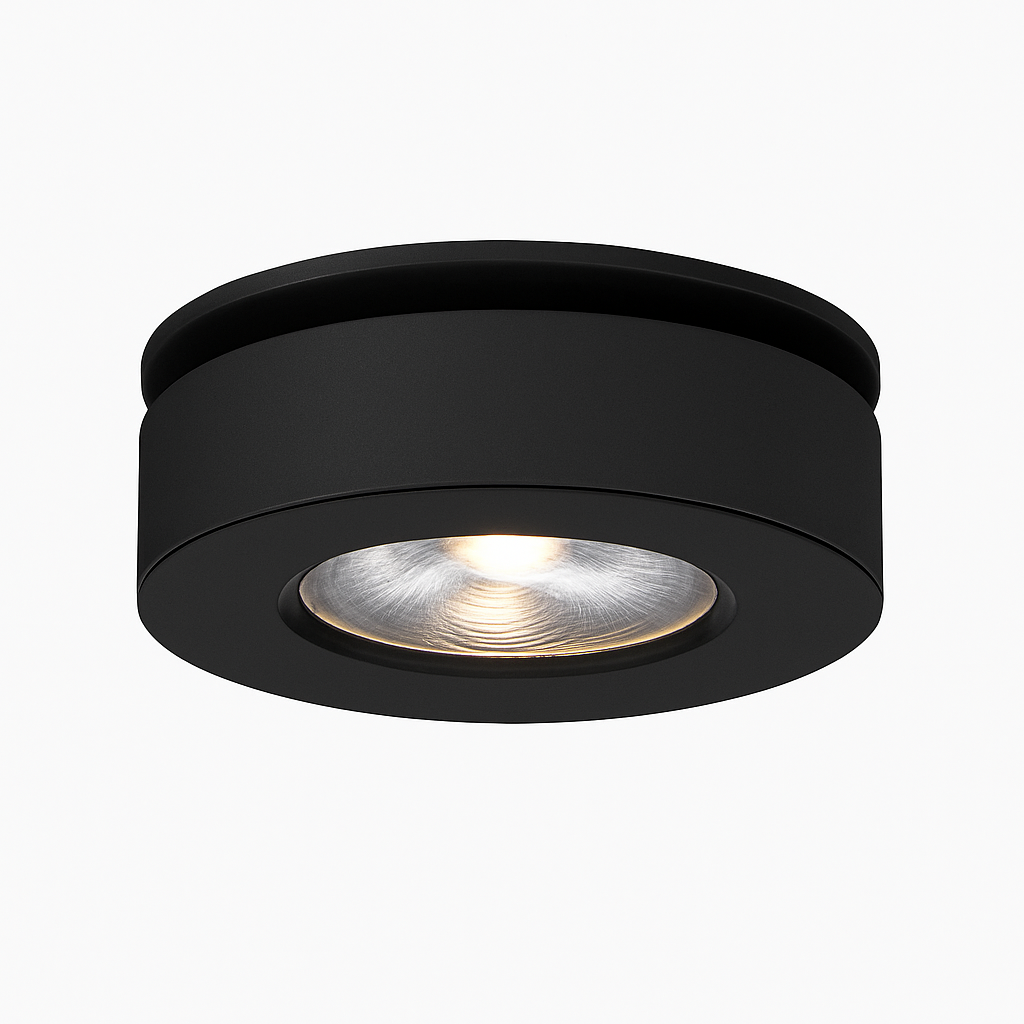 Spot LED rond orientable encastrable en aluminium – dimmable, Slim