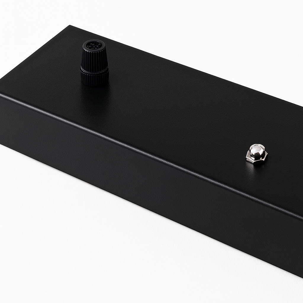Support socle long pour suspension – 1 à 5 points lumineux, noir ou blanc