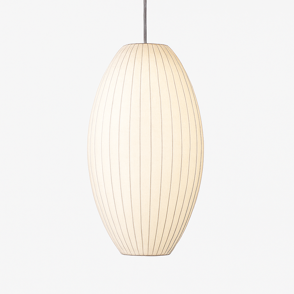 Suspension en tissu style japonais – lumière douce et raffinée Silk